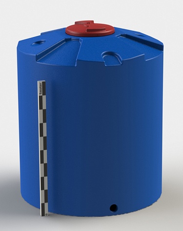 Бак цилиндрический для воды 1000 литров